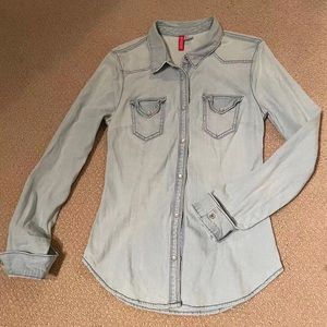 Cotton collar shirt